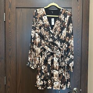 Express floral print dress